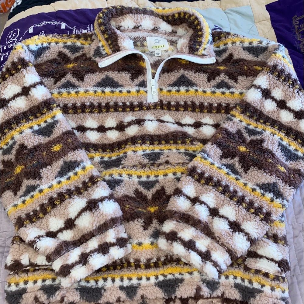 Aerie Sherpa Pullover